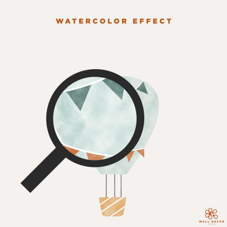 Wall Stickers forKids | Air Ballon and Dinosaur | Air Balloon Adventures | Wall Decor Store