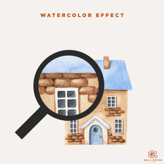 Adesivi da muro per bambini | Adesivi da Muro con casette grandissime | Wall Decor Store 2