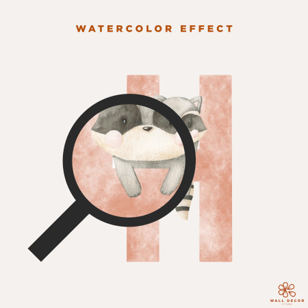 Adesivi murali alfabeto con animali per bambini – Animal ABC | Wall Decor Store