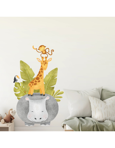 Wall stickers for kids | Savannah animal wall stickers | Wall Decor Store