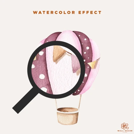 Wall Stickers forKids | Air Ballon and Dinosaur | Air Balloon Adventures | Wall Decor Store