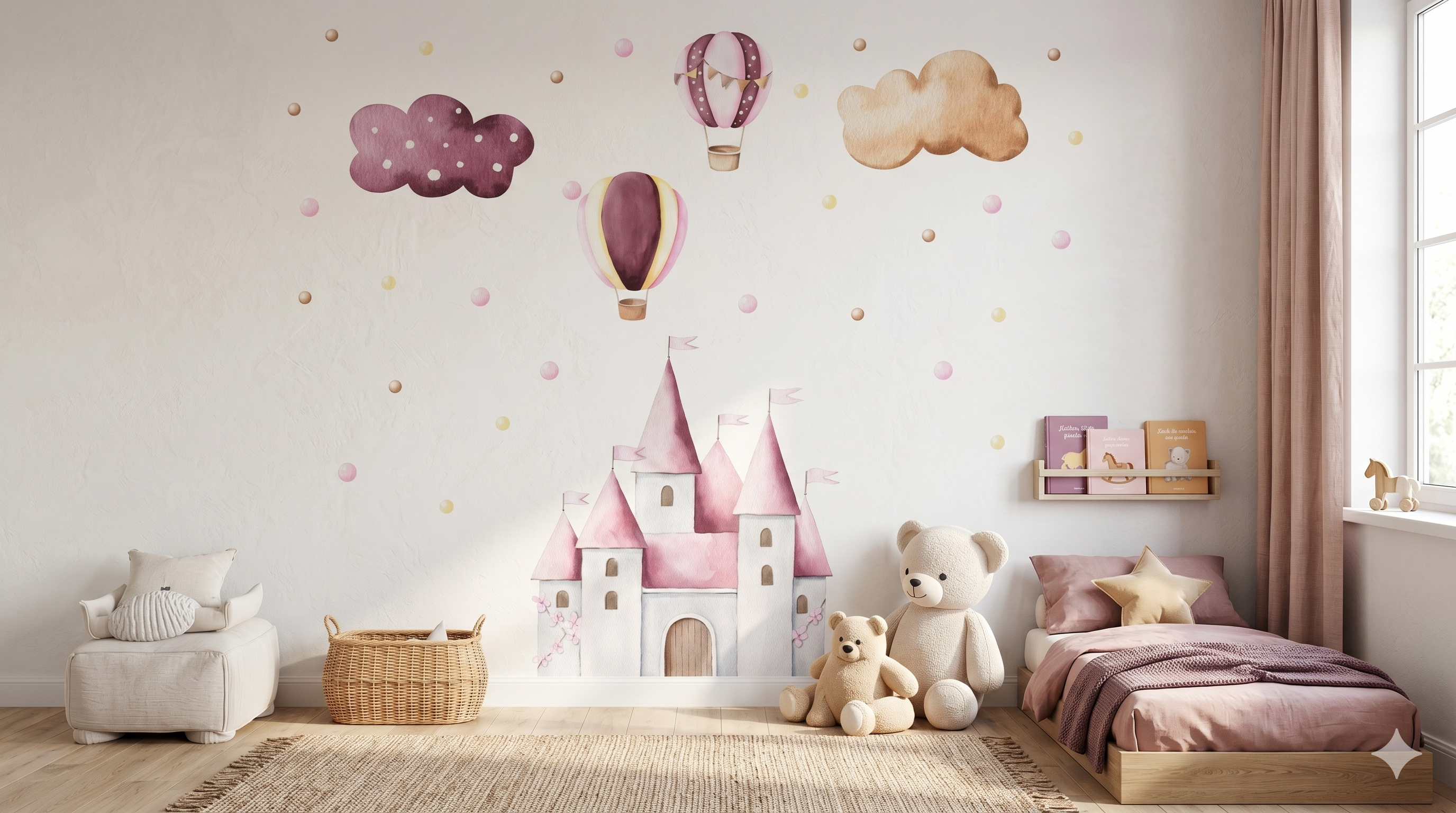 Idee cameretta in stile principessa